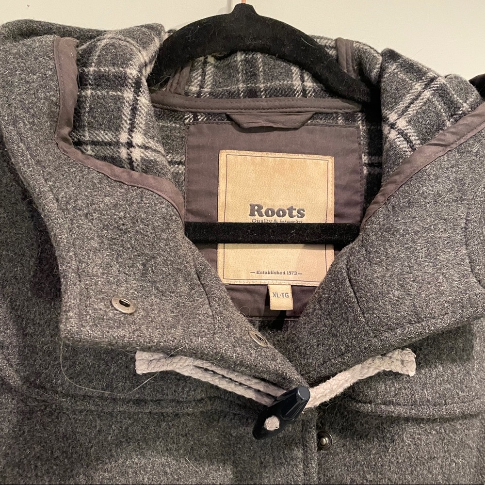 Grey Roots Wool Toggle Jacket - Picture 3 of 3